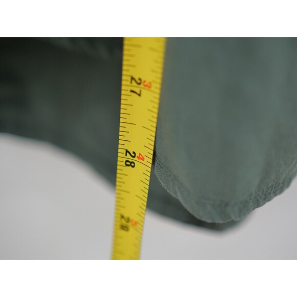 Green Long Sleeve Button Up Velvet by Graham & Spencer Shirt‎ Mens L Cotton - Picture 6 of 7